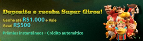Apostas esportivas da 7r7r com odds competitivas
